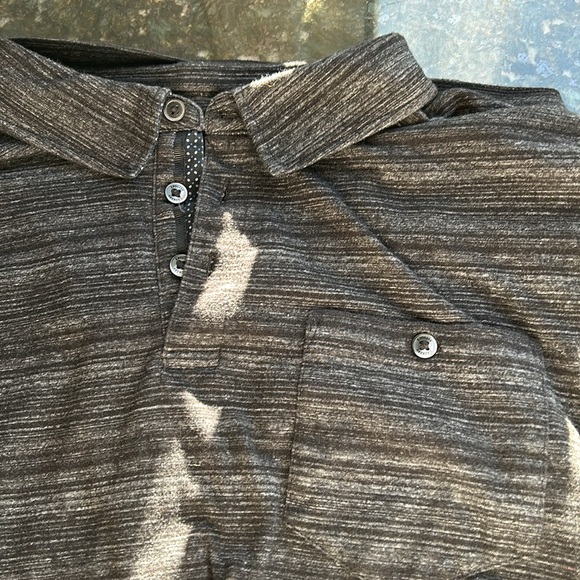 English Laundry collared knit one button short sleeve. Size L. EUC - Picture 9 of 9